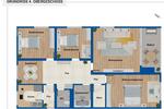 Etagenwohnung Leinfelden-Echterdingen Echterdingen - 4 Zimmer, 107 m&sup2;, 1.300&euro; | Angebot:26519423