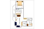 Etagenwohnung Ostfildern - 3 Zimmer, 63 m&sup2;, 1.100&euro; | Angebot:26463460