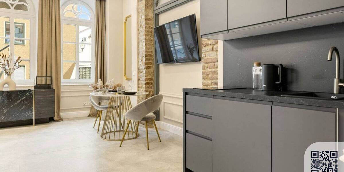 Etagenwohnung Augsburg Innenstadt - 2 Zimmer, 1.693&euro; | Angebot:26845378