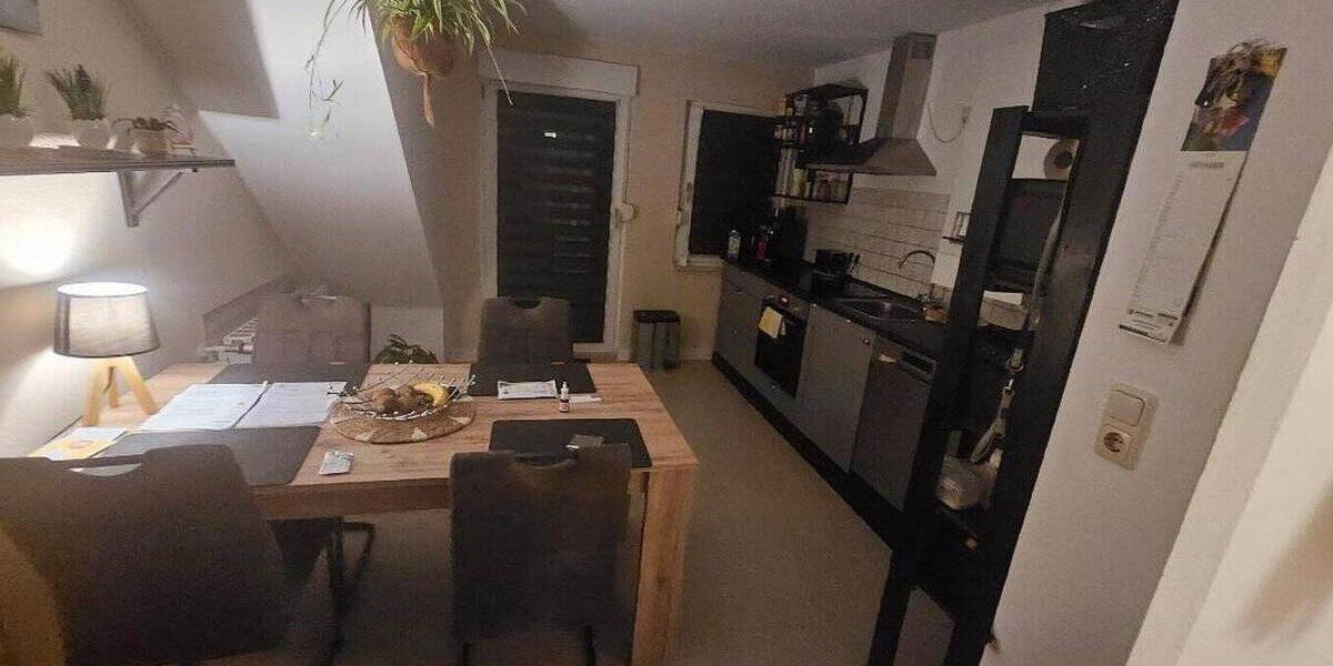 Etagenwohnung Worms Innenstadt - 2 Zimmer, 60 m&sup2;, 500&euro; | Angebot:26751492