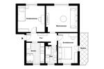 Etagenwohnung Gütersloh - 3 Zimmer, 69 m&sup2;, 812&euro; | Angebot:26492198