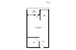Etagenwohnung Hamburg Niendorf - 1 Zimmer, 24 m&sup2;, 900&euro; | Angebot:26553758