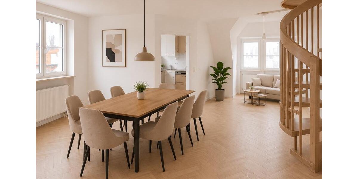 Maisonettenwohnung Türkheim - 4 Zimmer, 110 m&sup2;, 1.290&euro; | Angebot:26606056