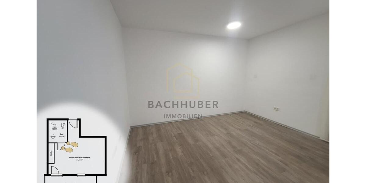 Etagenwohnung Nabburg - 1 Zimmer, 30 m&sup2;, 465&euro; | Angebot:23908253