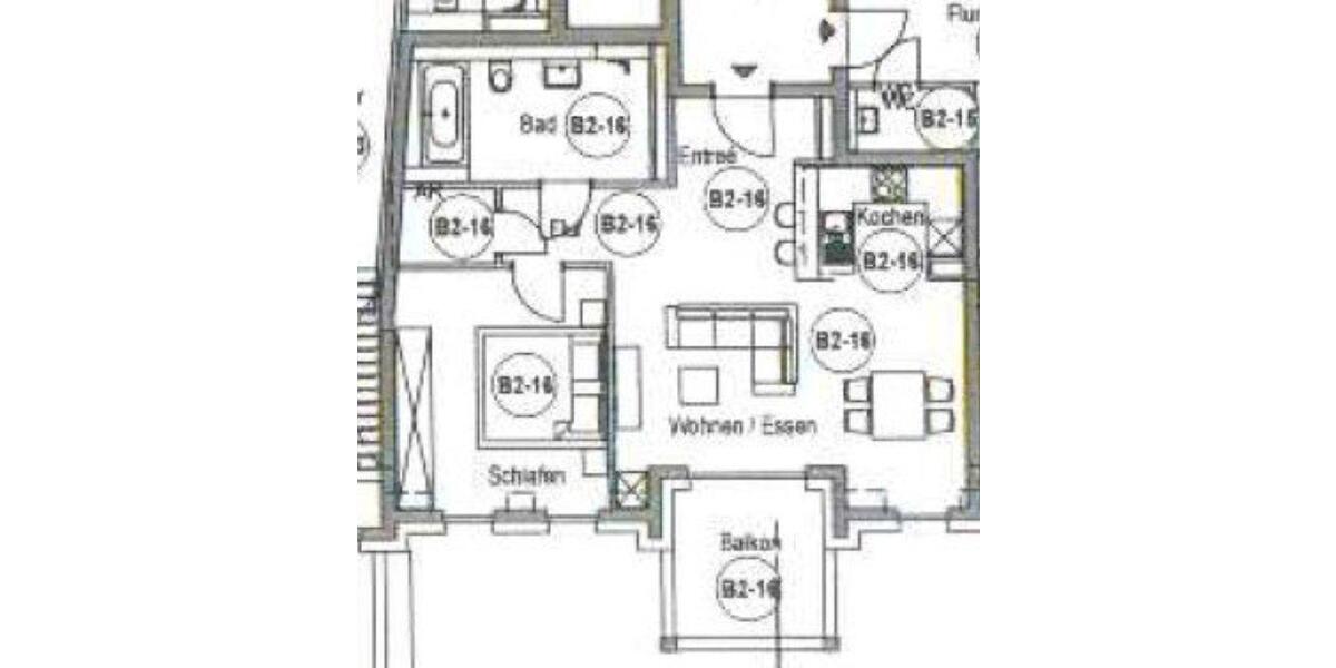 Etagenwohnung Bochum Bochum-Nord - 2 Zimmer, 66 m&sup2;, 915&euro; | Angebot:26537404