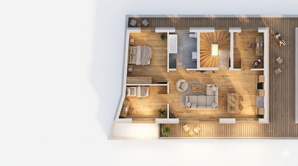 Etagenwohnung Breitenworbis - 3 Zimmer, 92 m&sup2;, 850&euro; | Angebot:26382382