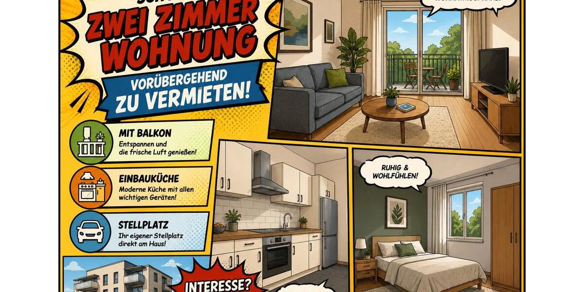 Erdgeschoßwohnung Mitterteich - 2 Zimmer, 50 m&sup2;, 500&euro; | Angebot:26462964