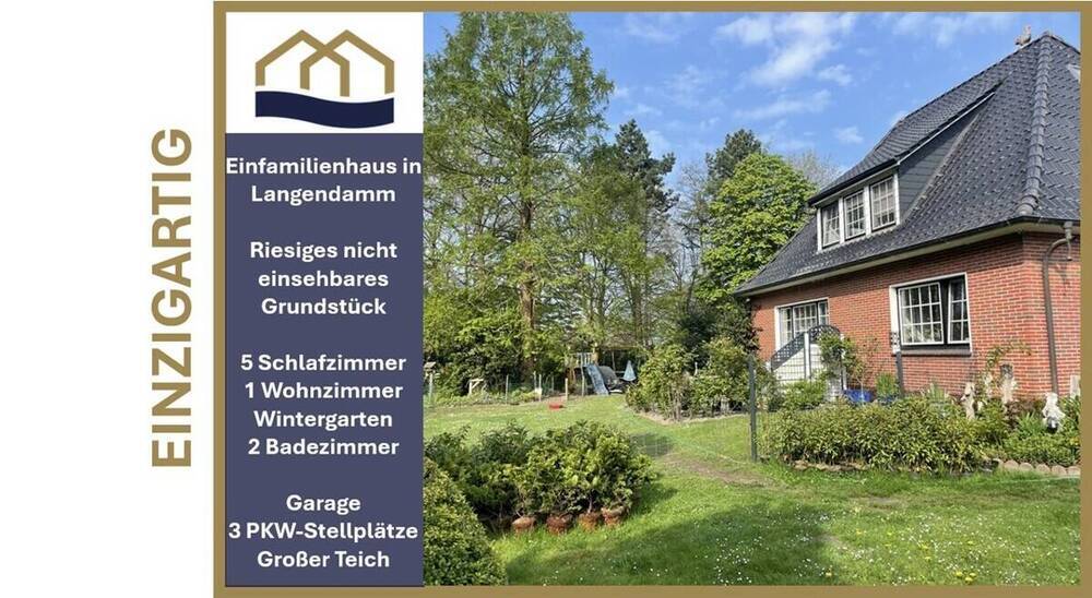 Vollständig renoviertes EFH in VarelLangendamm - 180?m² WF auf großem Grundstück zu vermieten