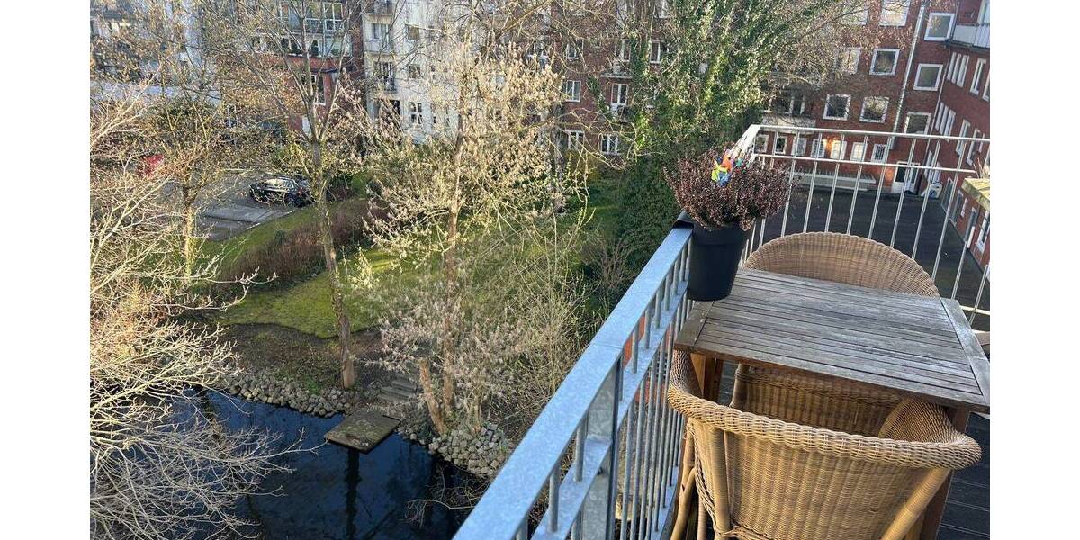 Etagenwohnung Hamburg Winterhude - 3 Zimmer, 106 m&sup2;, 1.850&euro; | Angebot:26161583