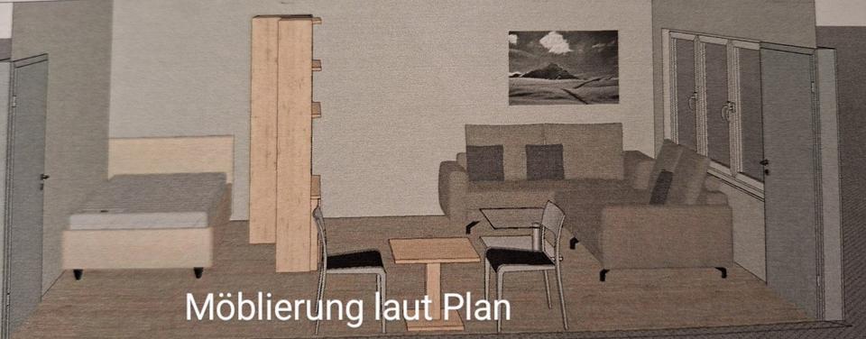 Etagenwohnung Spaichingen - 1 Zimmer, 38 m&sup2;, 590&euro; | Angebot:24829835