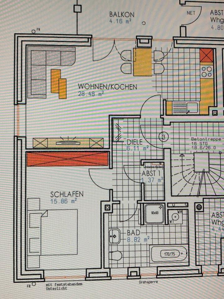 Sonnige 2 Zimmer NeubauWohnung in Lemwerder