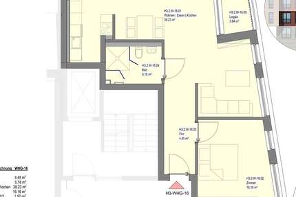 Wohnung Wetzlar - 2 Zimmer, 66 m&sup2;, 1.000&euro; | Angebot:23750323