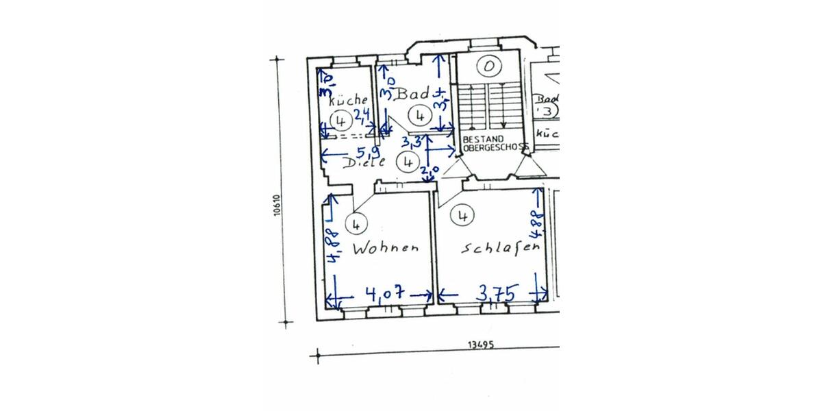 Etagenwohnung Fürstenwalde (Spree) - 2 Zimmer, 64 m&sup2;, 800&euro; | Angebot:26448913