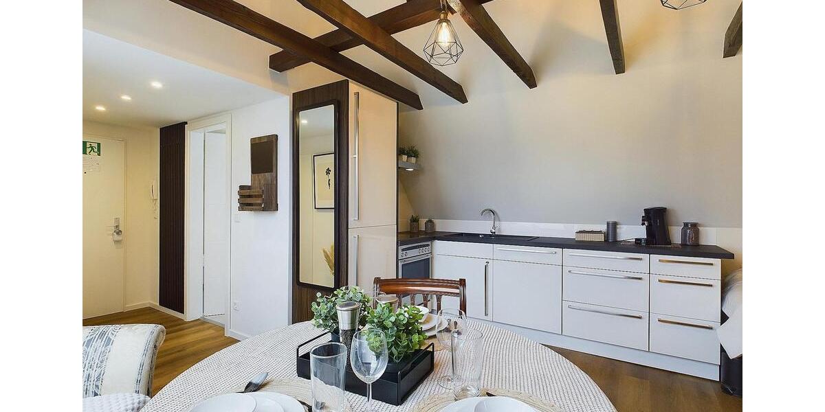 Dachgeschoßwohnung Leverkusen Schlebusch - 1.5 Zimmer, 35 m&sup2;, 550&euro; | Angebot:25843017