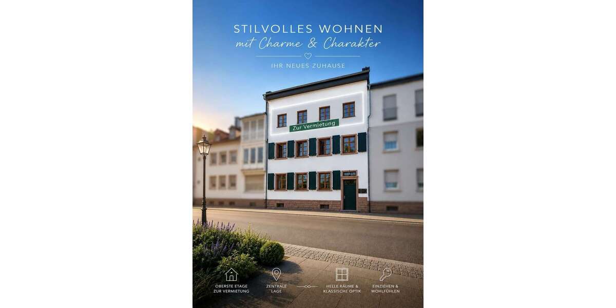 Etagenwohnung Trier - 2 Zimmer, 63 m&sup2;, 999&euro; | Angebot:27112325