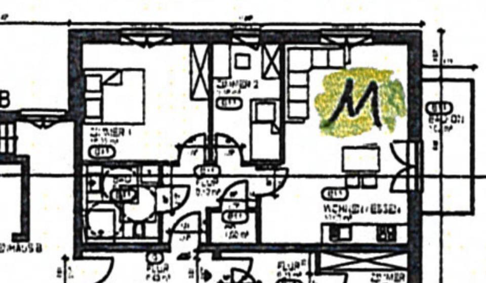 2,5-Zimmerwohnung mit Balkon in Lensahn 2.5 zimmer