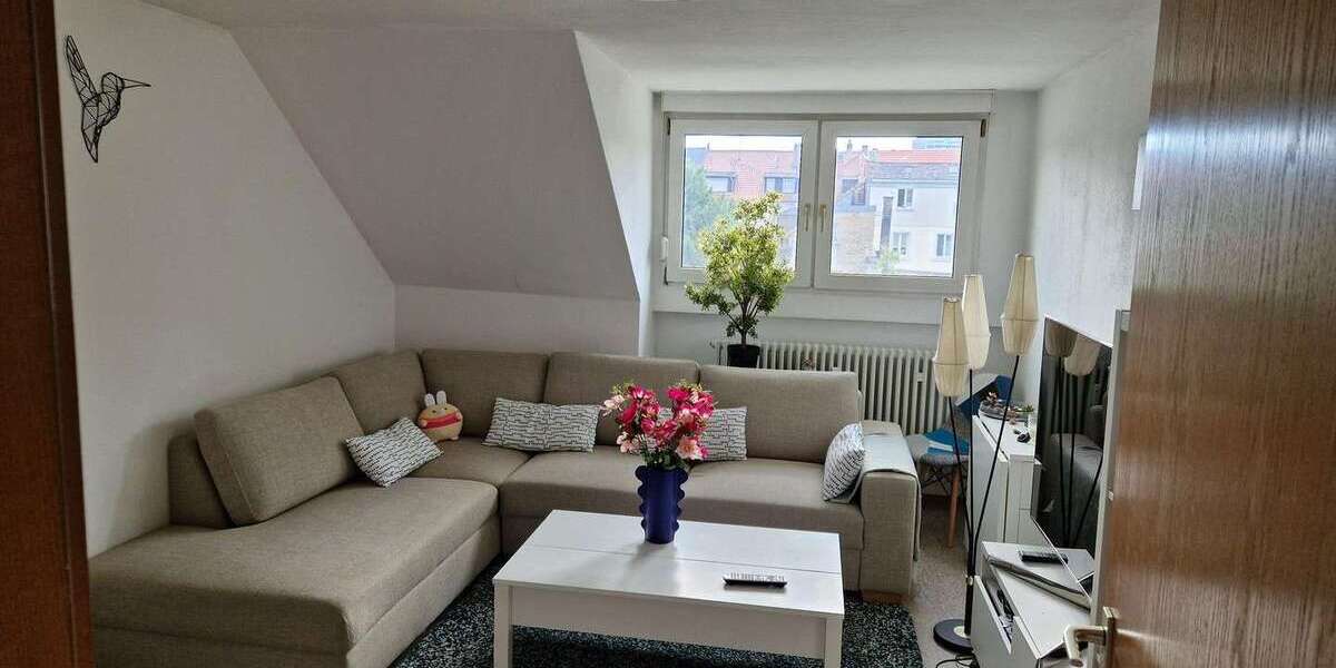 Etagenwohnung Karlsruhe Innenstadt-West - 2 Zimmer, 49 m&sup2;, 610&euro; | Angebot:26732661