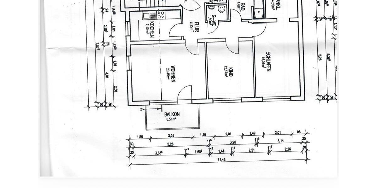 Etagenwohnung Remagen - 3 Zimmer, 80 m&sup2;, 850&euro; | Angebot:26662834
