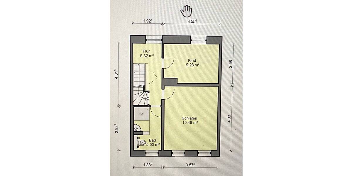 Reihenmittelhaus Nürnberg Röthenbach b Schweinau - 3 Zimmer, 100 m&sup2;, 1.250&euro; | Angebot:26797319