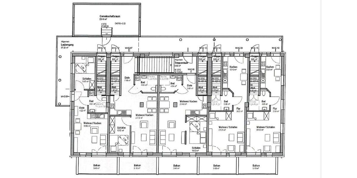 Etagenwohnung Hille - 2 Zimmer, 50 m&sup2;, 750&euro; | Angebot:26516447