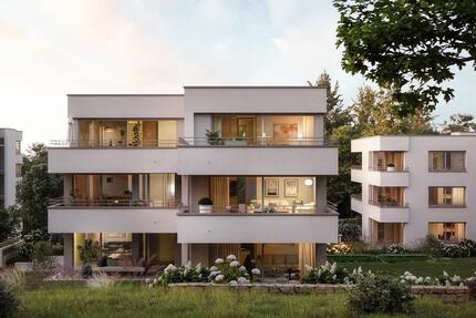 Stilvolle 2 -Zimmer-Neubauwohnung inkl. EBK und Süd-Terrasse zimmer