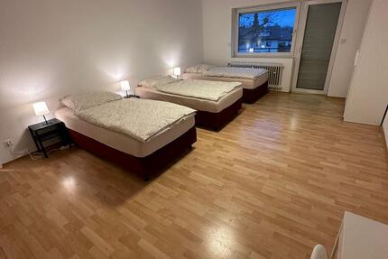 Große 3 Zimmer Monteurwohnung in Heidelberg - Dossenheim für 8 Personen, nähe Autobahn (2.OG 5) 3 zimmer