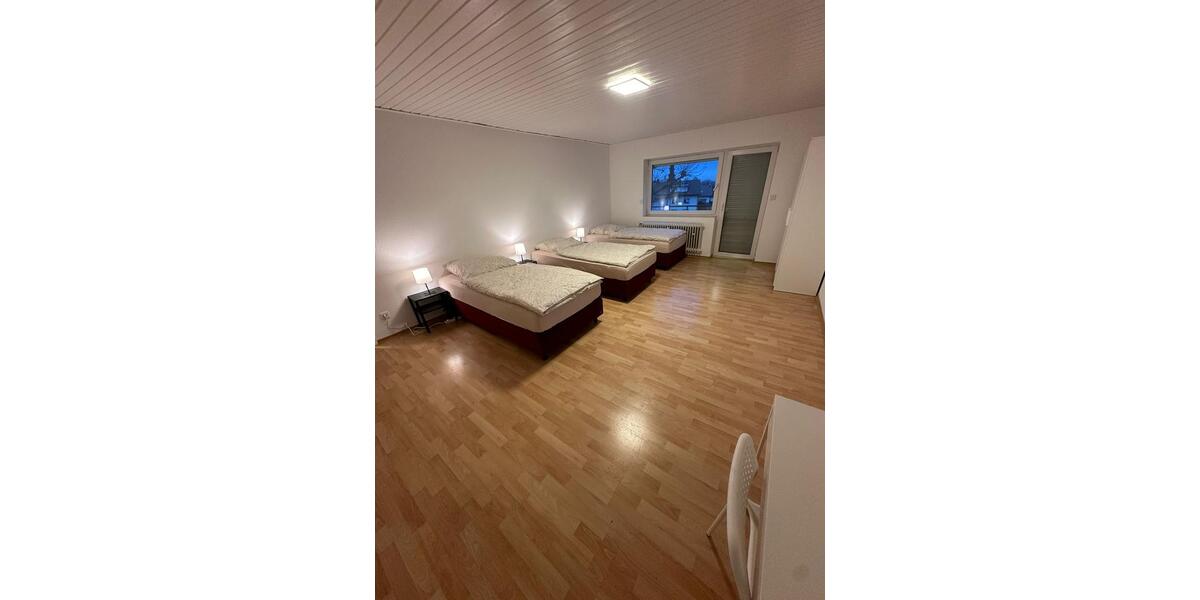 Große 3 Zimmer Monteurwohnung in Heidelberg - Dossenheim für 8 Personen, nähe Autobahn (2.OG 5) 3 zimmer