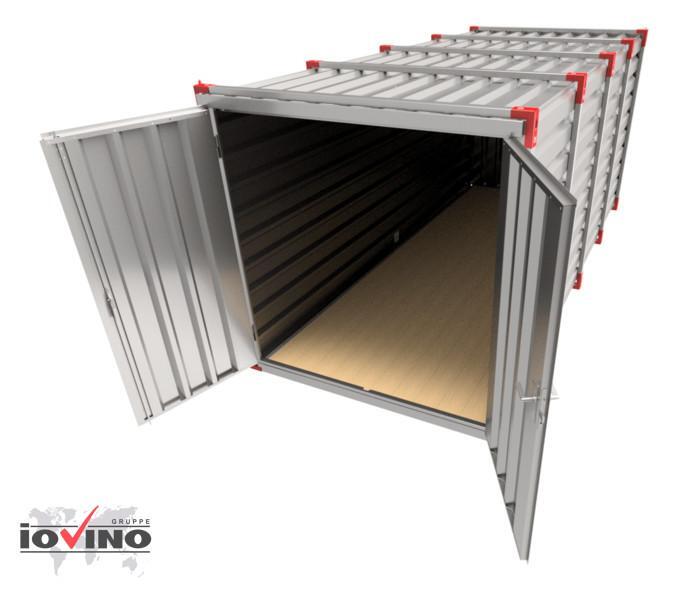 Rabattaktion zur Deutschland-Einführung Lagerbox 5 m 2S RED Werkzeugbox Bauwagen Gerätehaus Box zimmer