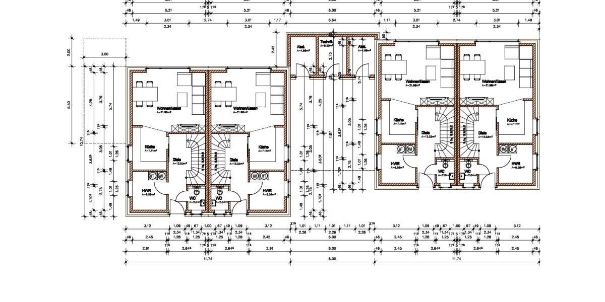 Doppelhaus-Hälfte in Haßbergen KfW40 - Neubau 4 zimmer