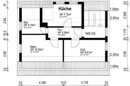 Wohnung Kelsterbach - 2 Zimmer, 36 m&sup2;, 1.050&euro; | Angebot:27608236