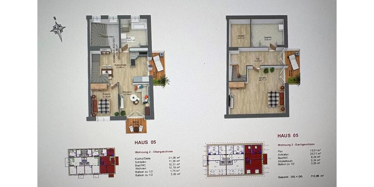 4-Zimmer Wohnung – ERSTBEZUG zimmer