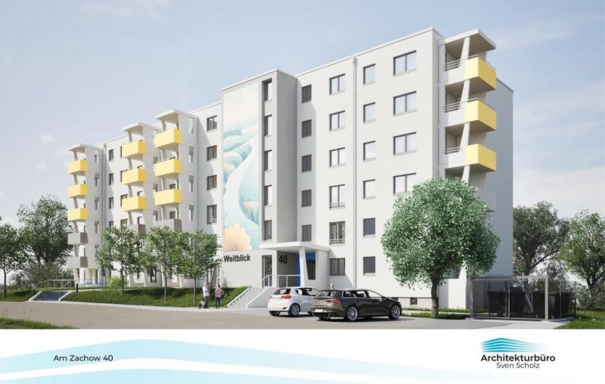moderne 1-Raum-Wohnungen mit Gemeinschaftsräumen in Malchin