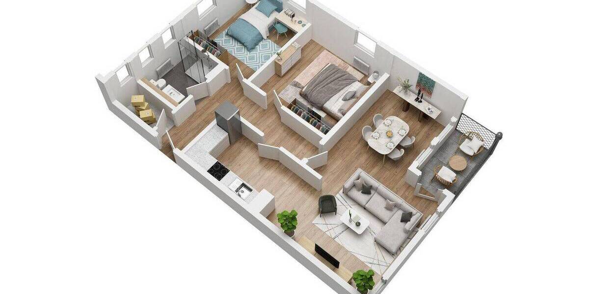 Etagenwohnung Selbitz - 3 Zimmer, 71 m&sup2;, 718&euro; | Angebot:26306371