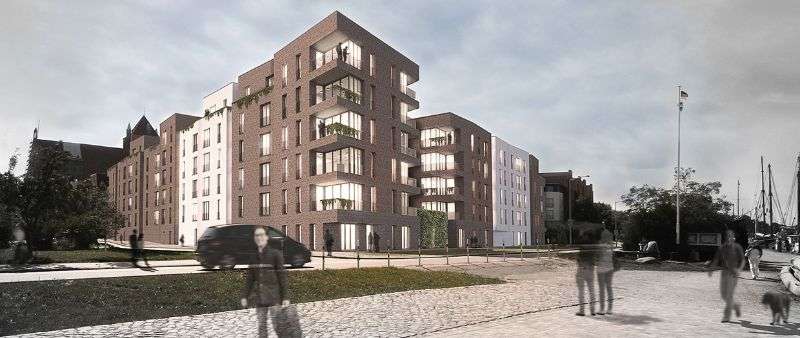 Etagenwohnung Greifswald Innenstadt - 3 Zimmer, 97 m&sup2;, 1.368&euro; | Angebot:27076786