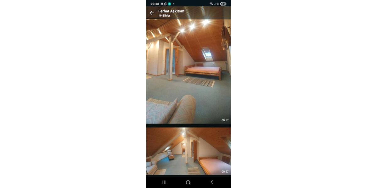 Dachgeschoßwohnung Erlenbach am Main - 2 Zimmer, 52 m&sup2;, 500&euro; | Angebot:24682558