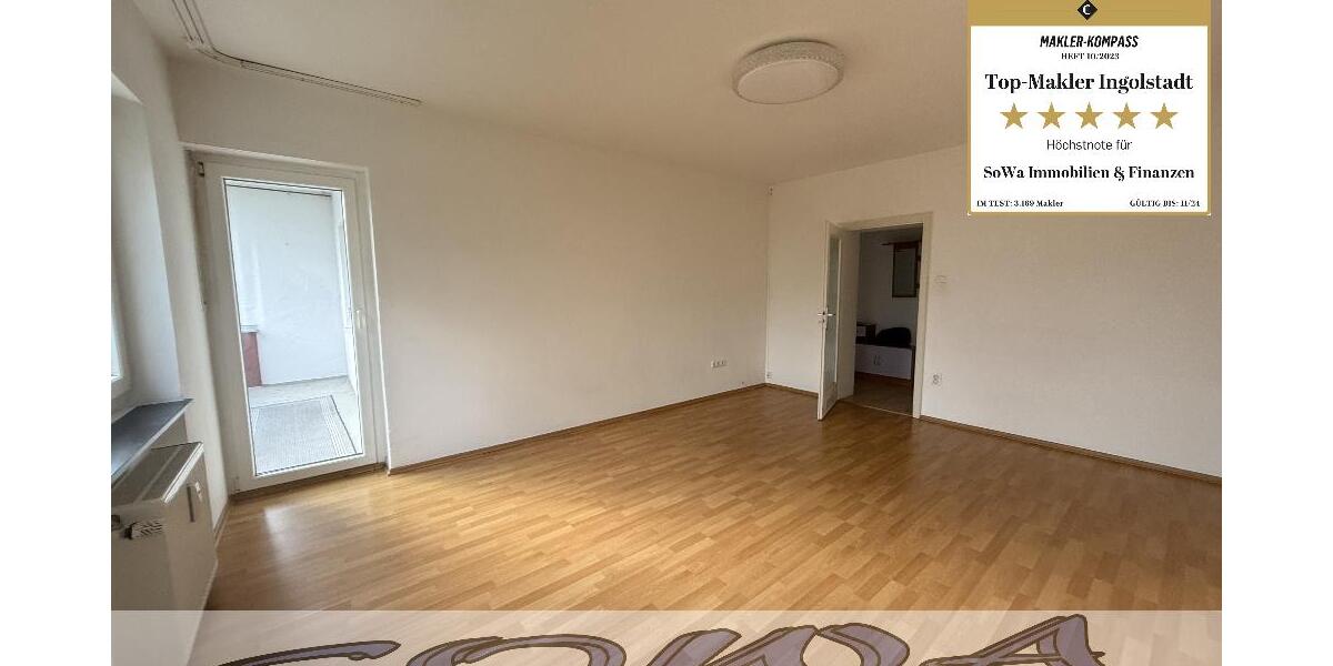 Attraktive 3 Zimmer Erdgeschoss Hochparterre Wohnung in Ingolstadt! - Ein Objekt von Ihrem Immobilienpartner SOWA Immobilien und Finanzen 3 zimmer