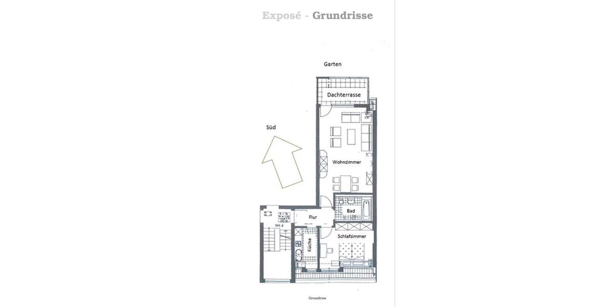 Einfamilienhaus Ludwigsburg Eglosheim - 2.5 Zimmer, 63 m&sup2;, 1.140&euro; | Angebot:25982335