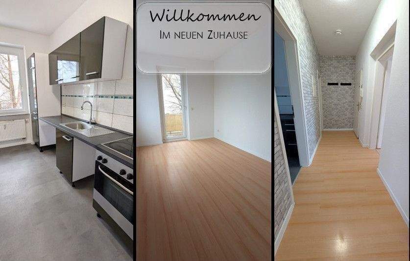 Interesse? Drei Zimmer-Wohnung mit Balkon und EBK