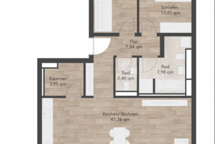Wohnung Kleinmachnow - 3 Zimmer, 91 m&sup2;, 1.799&euro; | Angebot:25930130