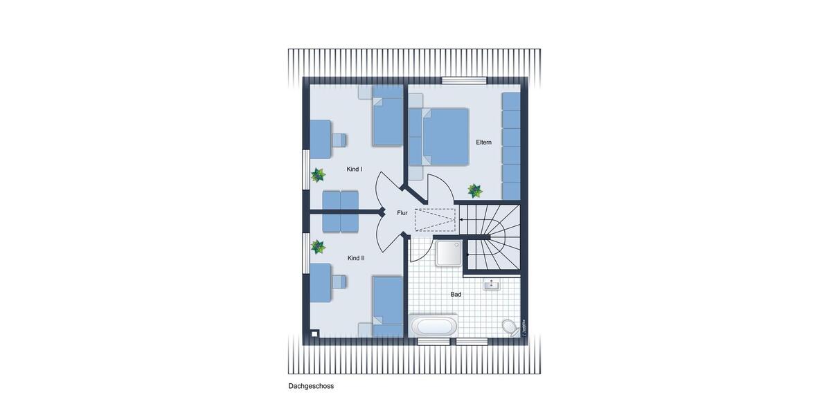 Doppelhaushälfte Emstek - 4 Zimmer, 100 m&sup2;, 1.250&euro; | Angebot:25850635