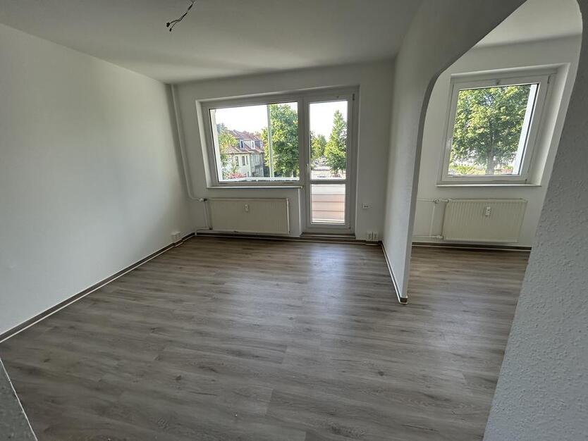 Frisch sanierte 2-Raum-Wohnung mit Balkon in zentraler Lage von Nordhausen