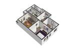 Etagenwohnung Hamburg Hamm - 3 Zimmer, 54 m&sup2;, 769&euro; | Angebot:26686590