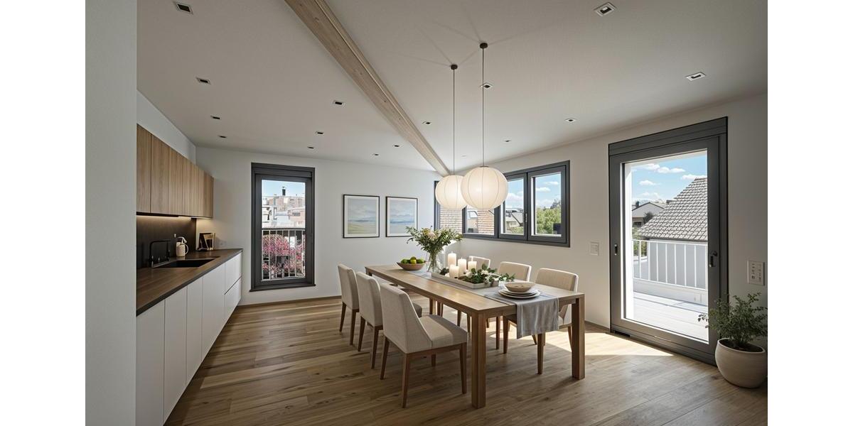 Dachgeschoßwohnung München Trudering - 3 Zimmer, 89 m&sup2;, 2.490&euro; | Angebot:25882980