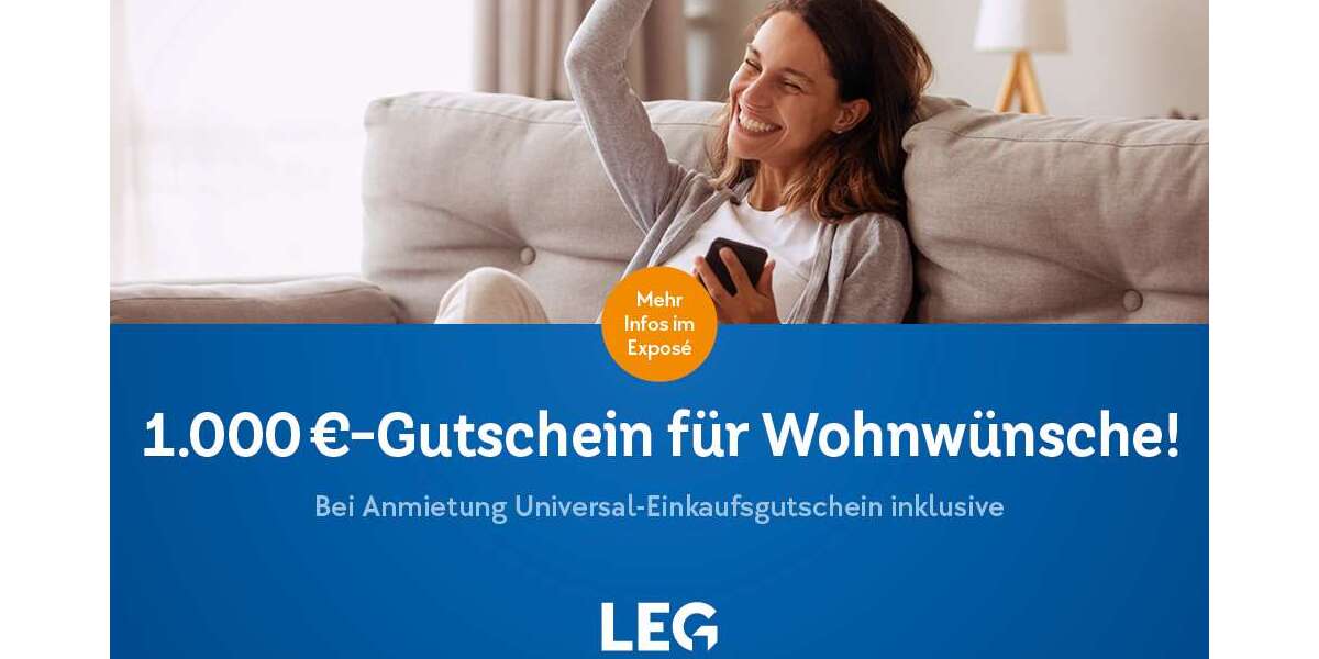 Etagenwohnung Castrop-Rauxel Rauxel - 2.5 Zimmer, 62 m&sup2;, 539&euro; | Angebot:27271344