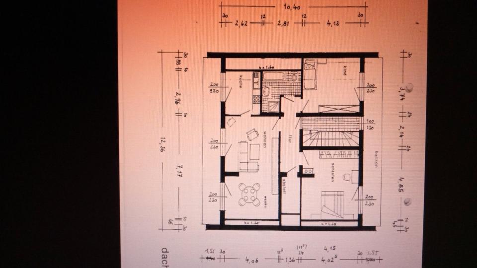 Helle 3,5-Zimmer-Wohnung mit zwei Balkonen – ab sofort frei 3.5 zimmer