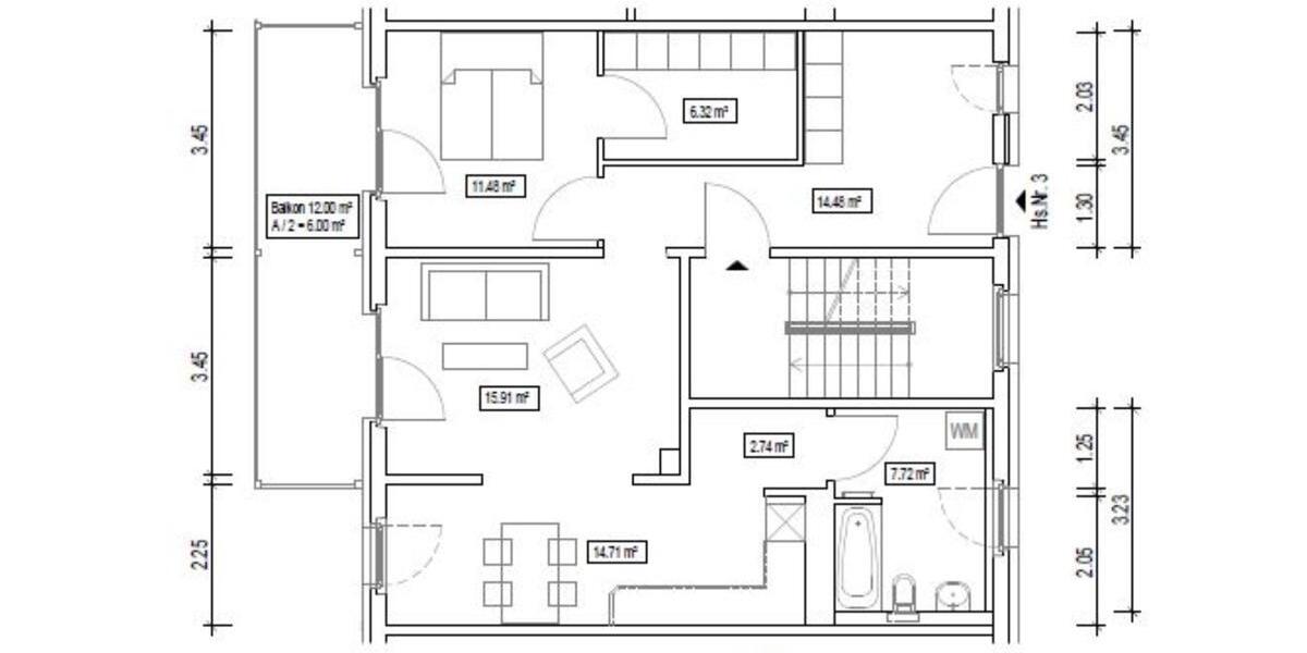 Etagenwohnung Calau - 2 Zimmer, 79 m&sup2;, 636&euro; | Angebot:25870074