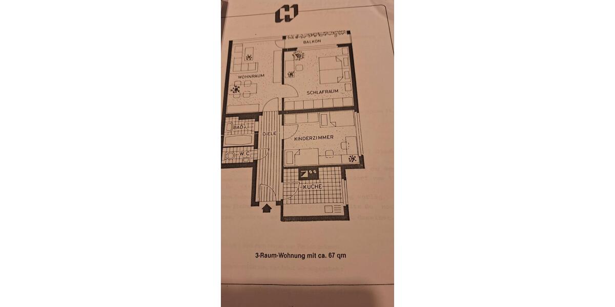 Wohnen auf Zeit Krefeld Bockum - 2 Zimmer, 67 m&sup2;, 800&euro; | Angebot:25237636