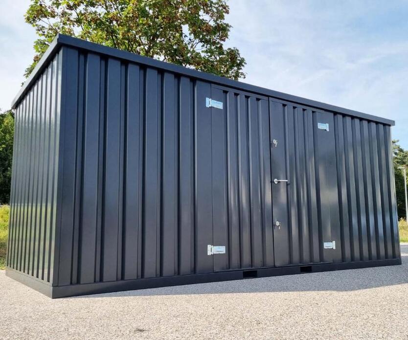Lagercontainer 6m Schnellbaucontainer Geräteschuppen CONTAINER