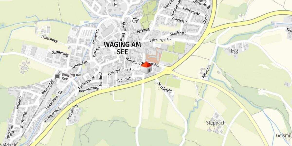 Terrassenwohnung Waging am See Fisching - 2 Zimmer, 66 m&sup2;, 1.200&euro; | Angebot:25878888