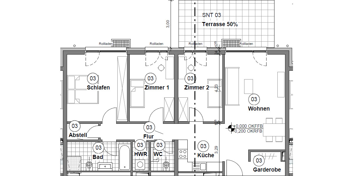 Etagenwohnung Bestensee Die Wustrocken - 4 Zimmer, 105 m&sup2;, 1.680&euro; | Angebot:24824476